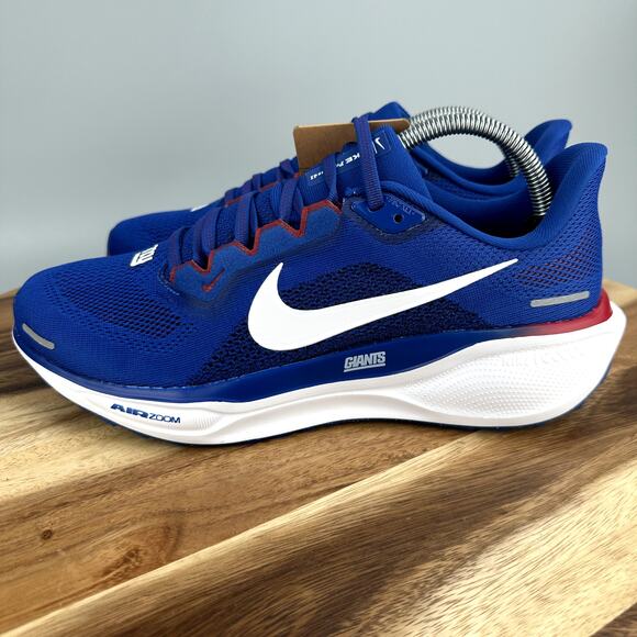 Nike Air Zoom Pegasus 41 New York Giants Men\'s Size 9 FZ5088-400 Shoes NFL NEW main image 5